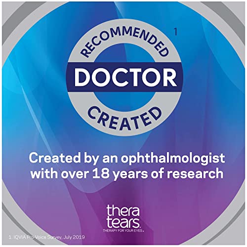 TheraTears Extra Dry Eye Therapy Lubricating Eye Drops for Dry Eyes, 0.5 fl oz Bottle, 2 Count(Pack of 1)