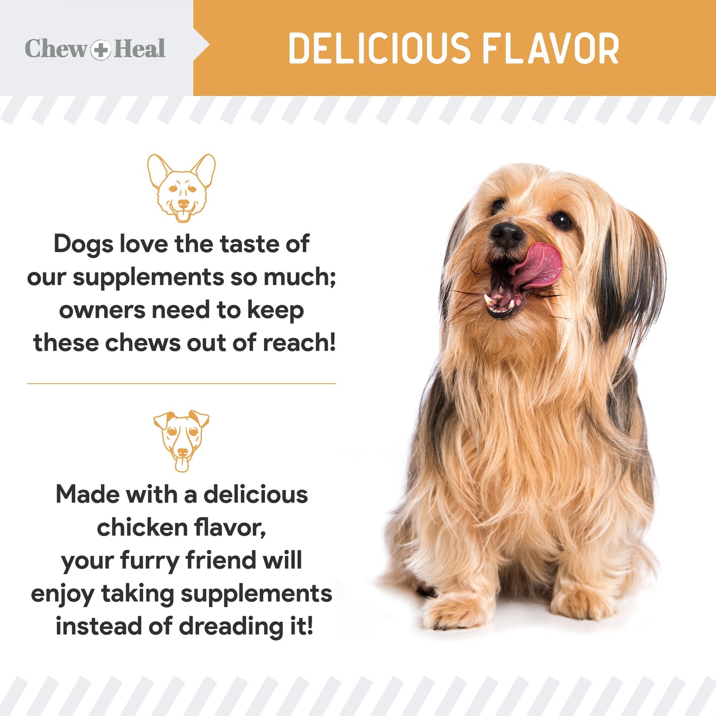 Salmon Oil for Dogs - 180 Soft Chew Omega Treats for Skin and Coat - Fish Oil Blend of Essential Fatty Acids, Omega 3 and 6, Vitamins, Antioxidants and Minerals - Made in USA